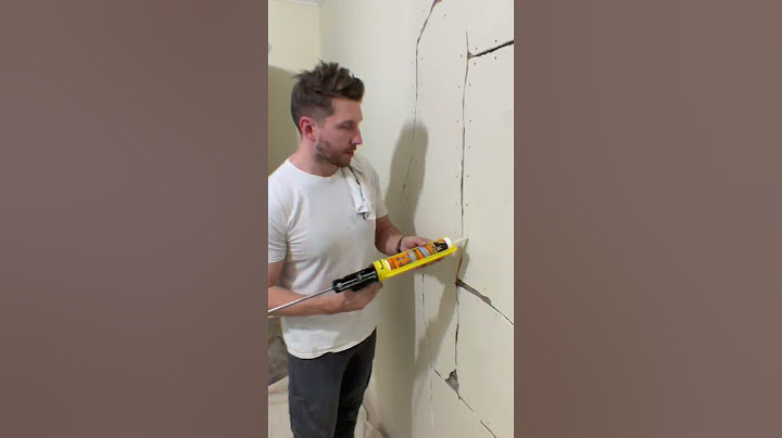 Here’s how we fix plaster cracks. Outstanding or Overkill? #renovation #drywall