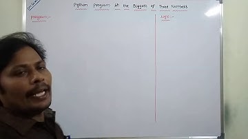 PROGRAM-5: PYTHON PROGRAM FOR FINDING THE BIGGEST OF THREE NUMBERS | BIGGEST OF THREE NUMBERS |