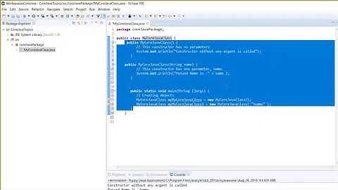 Java Class Constructor Destructor Basics