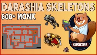 Deep Desert (Darashia Skeletons) | 600+ Monk | Tibia