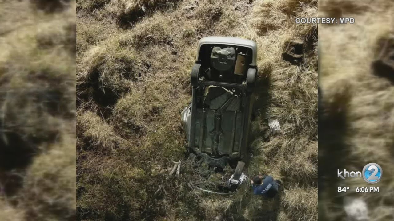 Man dies after losing control of his vehicle on Maui - YouTube