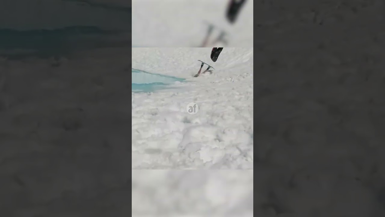 Skiing With an Inflatable Boat… Straight Into a Glacier Lake 💀❄️🛶