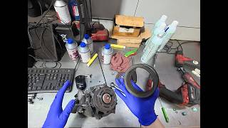 2007 Honda CRV A/C compressor and condenser replacement.