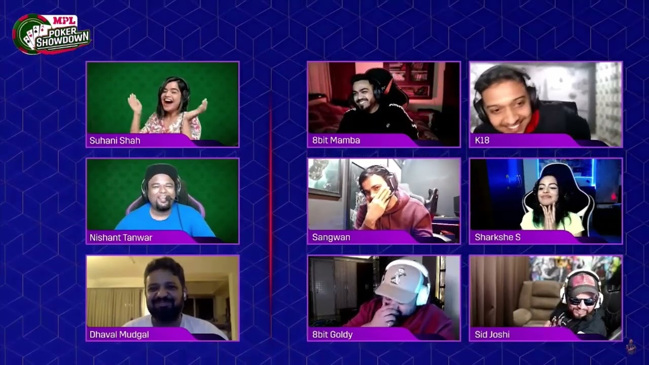 SID EPIC ROAST SANGWAN IN MPL POKER SHOWDOWN