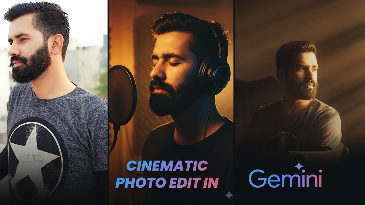 How I Turn My Photo into a Cinematic Portrait | Gemini AI Photo Editing ...