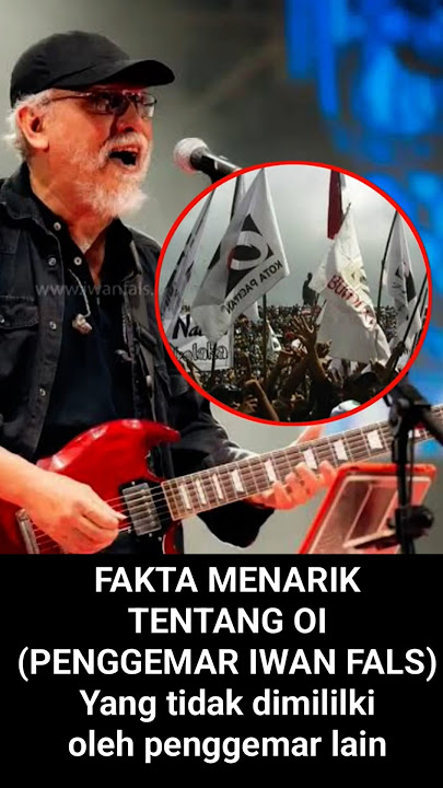 Fakta menarik tentang Oi ( Penggemar Iwan Fals ) | satu-satunya di Indonesia | #iwanfals