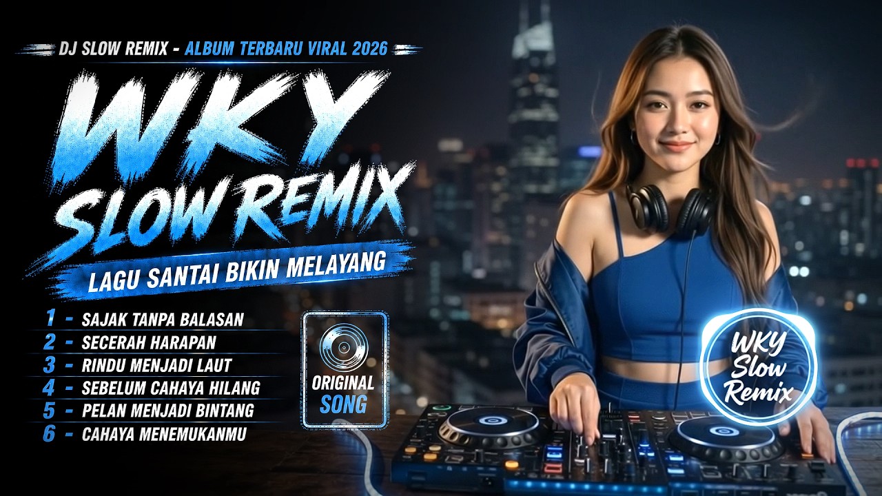 DJ SLOW REMIX TERBARU 2026 🎧 Lagu Santai Enak Didengar | Full Bass Bikin Melayang ❤️ WKY Slow Remix