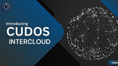 CUDOS Intercloud, the best cloud #compute platform