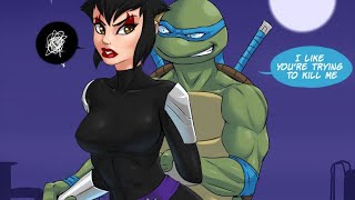 Ghetto Teenage Mutant Ninja Turtles - Leo and Karai 18+ Uncensored Cartoons