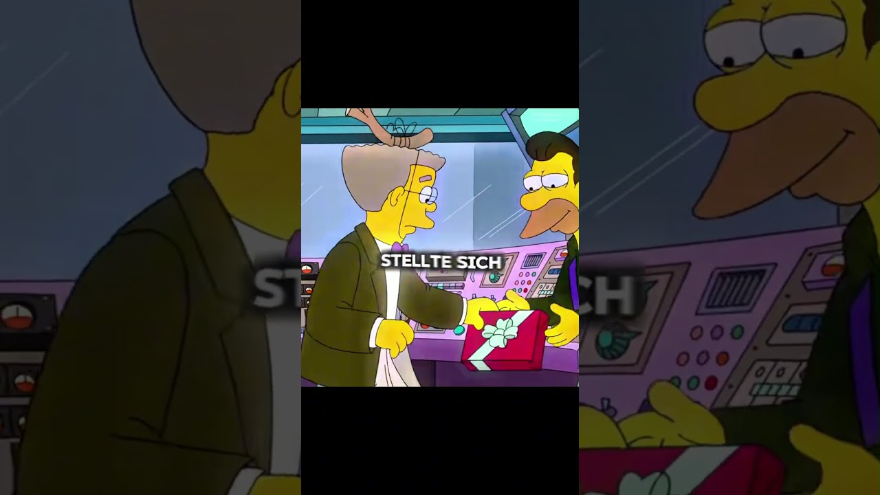 Maggie setzte ihren Zylinder auf und enthüllte so ihr wahres Aussehen. #karikatur #DieSimpsons