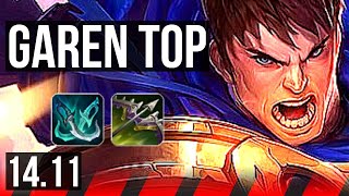 GAREN vs OLAF (TOP) | 1400+ games, 7/2/5 | EUW Master | 14.11