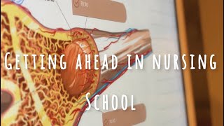 Getting Ahead of Your work in Nursing school tips!