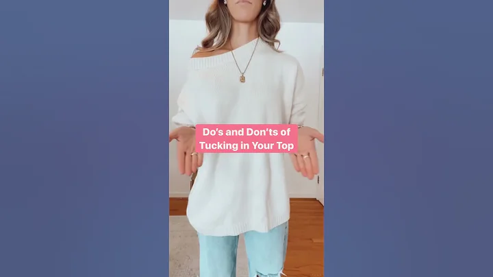 Do’s and Don’ts of Tucking in Your Top | How to Tuck Your Shirt | Styling Tips and Tricks #stylehack - DayDayNews