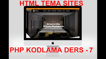 Html Template Sitesini Php