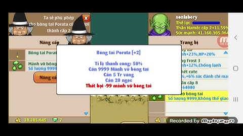 Ngọc Rồng Online - Bông Tai Cấp 2