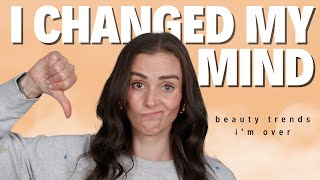 REGRETS and REVELATIONS in Beauty & Skincare Trends