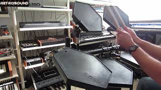 Roland Juno-60 Analog Synthesizer - Simmons Drum Set
