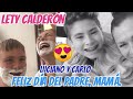 Los hijos de Lety Calderón festejan el día del Padre a su Mamá.