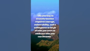 Journey to Transformation: Embrace the Power of Change