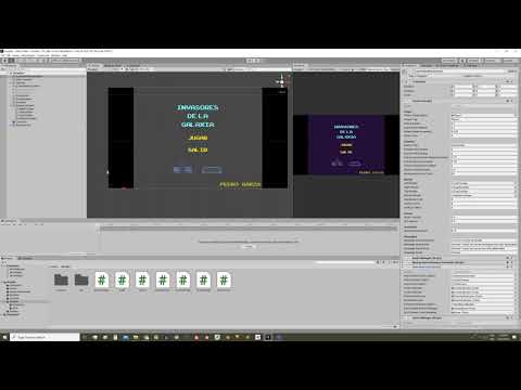 Prototipo 2D Invaders - Funcionamiento de los Scripts 1/3