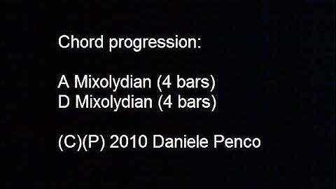 A to D Mixolydian 2 - DP