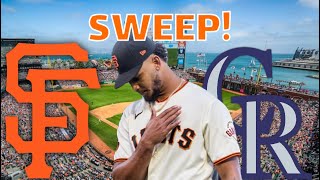 Giants SWEEP Rockies!! || Recap