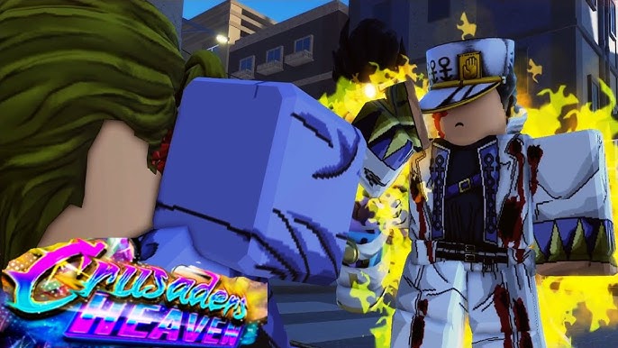 Was the HFTF Jotaro pose created because the actual Jotaro