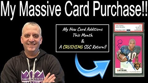 🔥 New Vintage Sports Card Pickups + SGC Grading Submission Reveal! 🔥