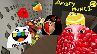 New Angry Munci Nextbots Family Hide and Seek in Liminal Hotel Gmod!! Garry's Mod Sandbox