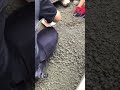 犬走の舗装(オワコン)工事。コンクリートなどと違って室外機の下もひょいと持ち上げてオワコンを施工してポンと乗せるだけで完成。これで雑草・排水問題おさらば、という動画