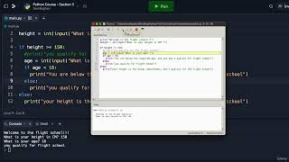 8. More on Nested If and Else Statements || 4. Beginner If and Else Statements || Python Course