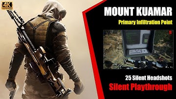 Mount Kuamar (Primary Infiltration Point)🎯 25 Silent Headshots - Sniper Ghost Warrior Contracts 2