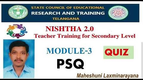 NISHTHA 2.0 || Module-3 || Quiz-1#