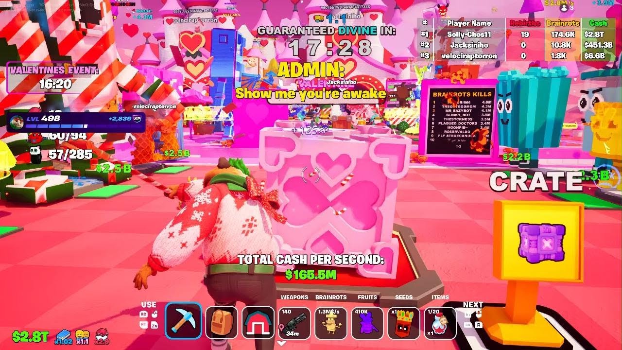 Solly_says plays Fruits vs brainrot Admin Abuse with his freind part 2