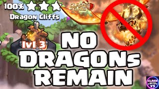 2 shot Dragon Cliffs | level 3 | Clan Capital | Clash with VS screenshot 5