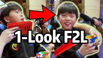 Ten 1-Look F2L Solves In A Row Yiheng Wang