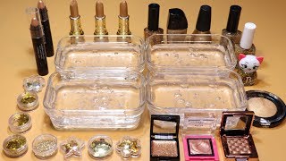 *GOLD Collection* # Mixing Lip section,glitter Section and Nail section, shadow Section into Slime