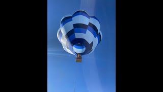 Remote Control Cameron Viva Hot Air Balloon Build, Inflation, And Flight
