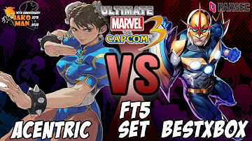 UMVC3 Parsec FT5 Set - Acentric VS BestXbox