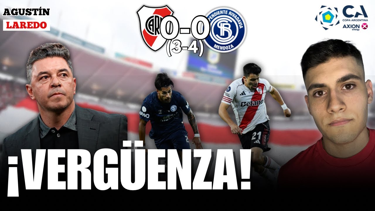 🏆❌Ahora, sin Copa Argentina… | River quedó eliminado frente a Independiente Rivadavia | 🔥Reacción 