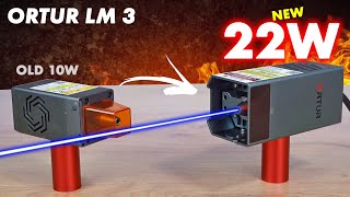 This 22w laser is really powerful and accurate Ortur LM3 22W