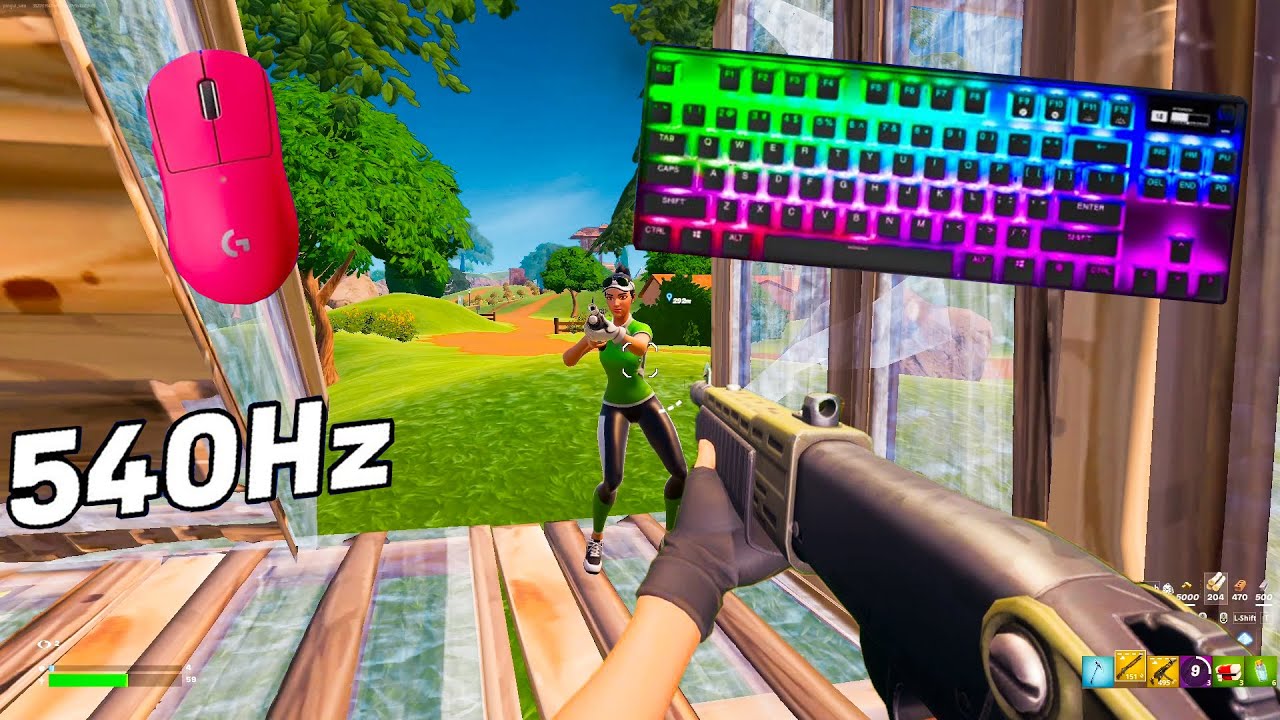 Fortnite Ranked a 540 FPS !!! (APEX PRO TKL)