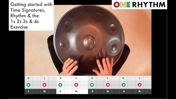 Beginner Handpan Tutorial: Time Signatures & Rhythm (1s, 2s, 3s & 4s)