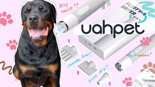 uahpet Fluffy Pet Dryer Haul & Review  |  Abhy ThereForYou ♡ #uahpet #hauls #review #dog
