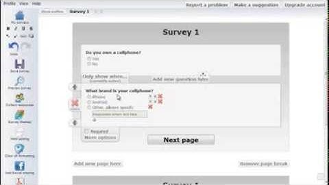 How To Create Free Surveys & Questionnaires Online - Obsurvey Introduction