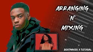 FLIPPING A TIMBO MELODY INTO AFRO SWING!! | HOW TO MIX AND ARRANGE BEATS | BEATMAKER 3 TUTORIAL
