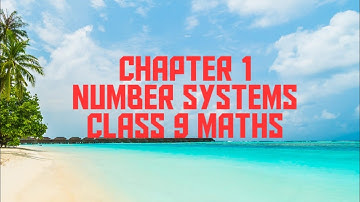 NUMBER SYSTEMS CLASS 9 MATHS (in Garo)
