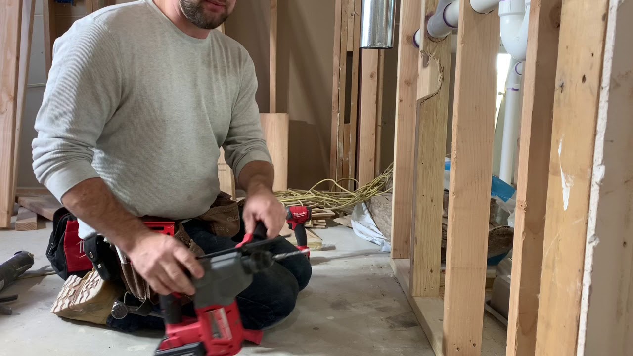 Installing 2x4 To Concrete YouTube Installing 2x4 To Concrete YouTube