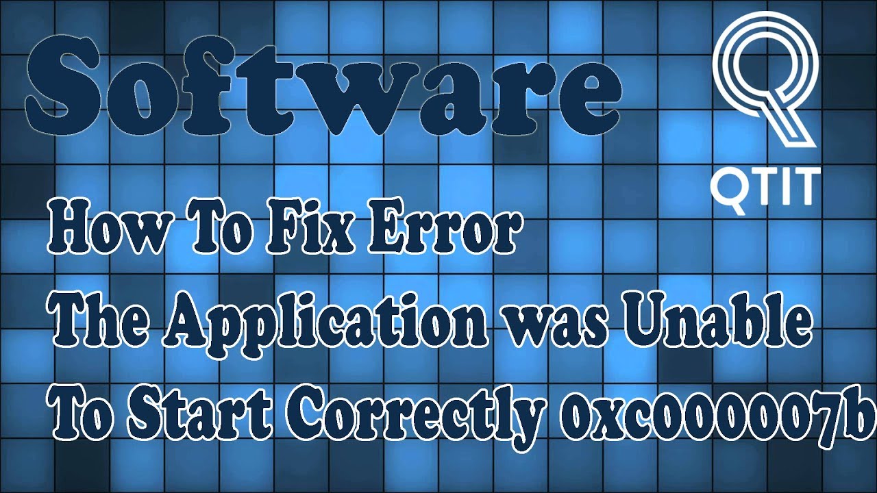 How To Fix Error The Application Was Unable To Start Correctly