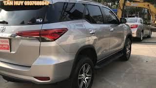 Bán Xe Toyota Fortuner 2018 Nhập Khẩu | Xe Nhập Indonesia tại Toyota Tân Cảng 0937688847|xe cũ tphcm